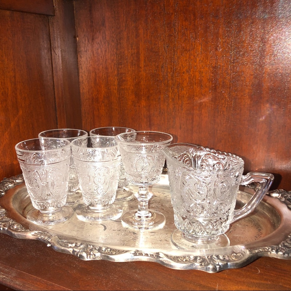 Vintage Indiana anchor hocking glass